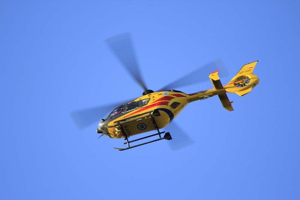 Rettungshubschrauber im Einsatz (Symbolbild) Rettungshubschrauber im Einsatz (Symbolbild)
