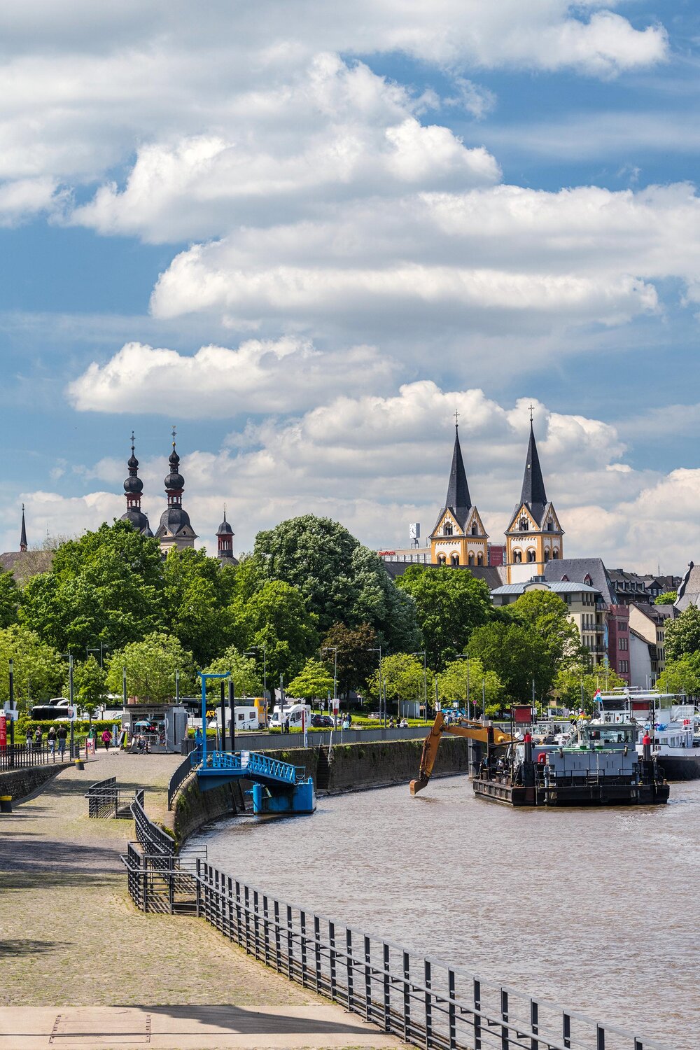 Moselufer Hochkant, Koblenz Moselufer Hochkant, Koblenz