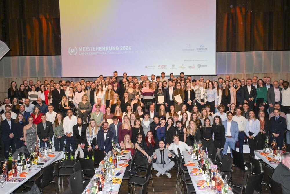 Abschlussfoto LSB-Sportlerehrung