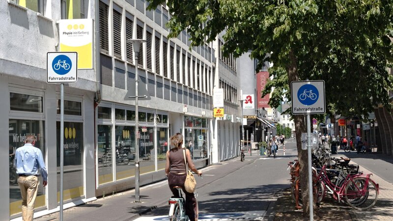 Die Casinostraße in Koblenz.