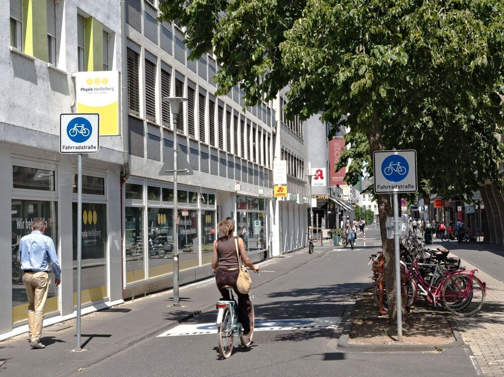 Die Casinostraße in Koblenz.
