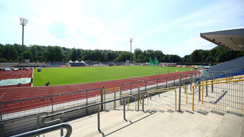 Das Stadion Oberwerth in Koblenz.