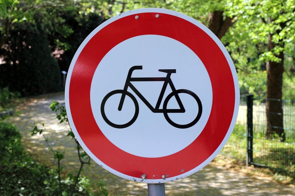 Fahrradverkehr, Schild, Symbolbild