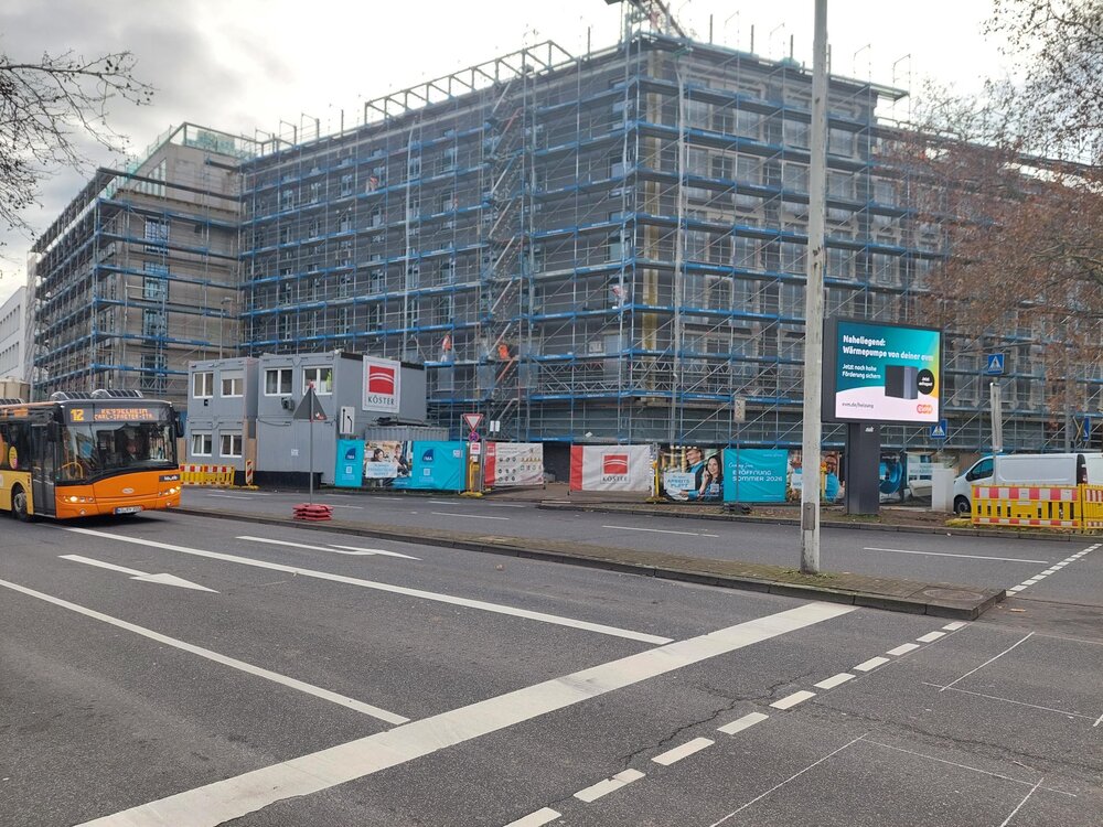 Auf der Baustelle des "Motel One" in der Koblenzer Innenstadt ist Erdgas ausgetreten. Auf der Baustelle des "Motel One" in der Koblenzer Innenstadt ist Erdgas ausgetreten.