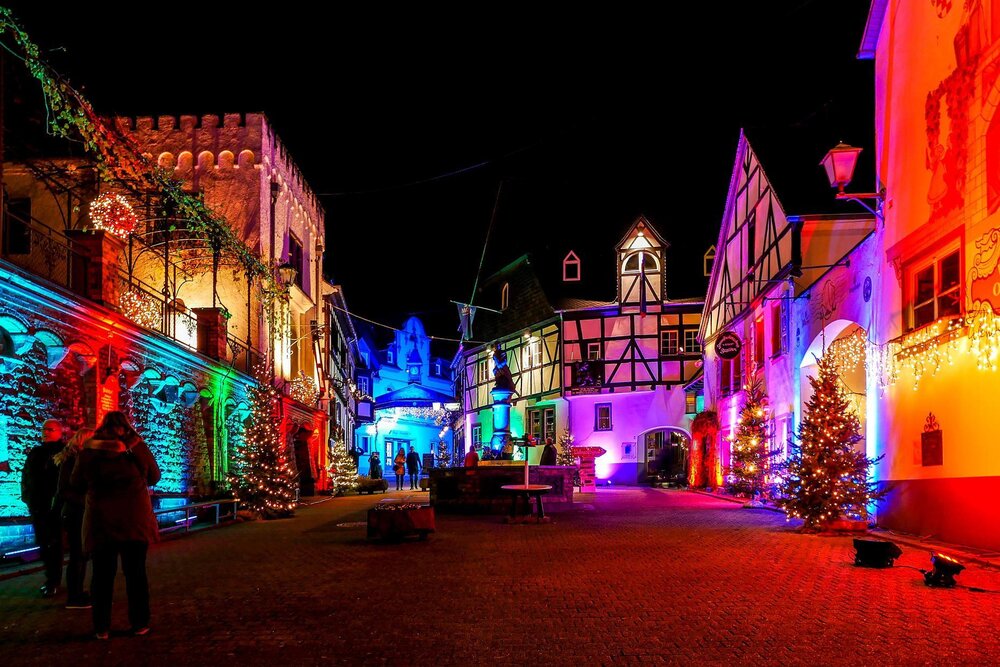 LIchterglanz in Winningen an der Mosel. LIchterglanz in Winningen an der Mosel.