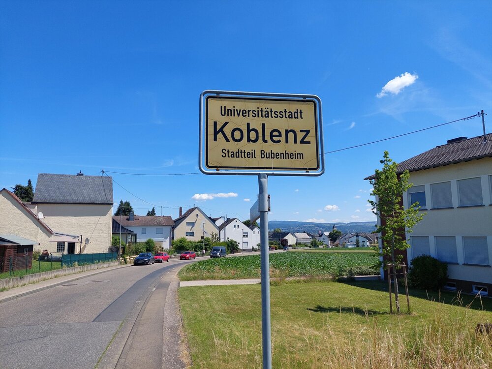 Der Koblenzer Stadtteil Bubenheim. Der Koblenzer Stadtteil Bubenheim.
