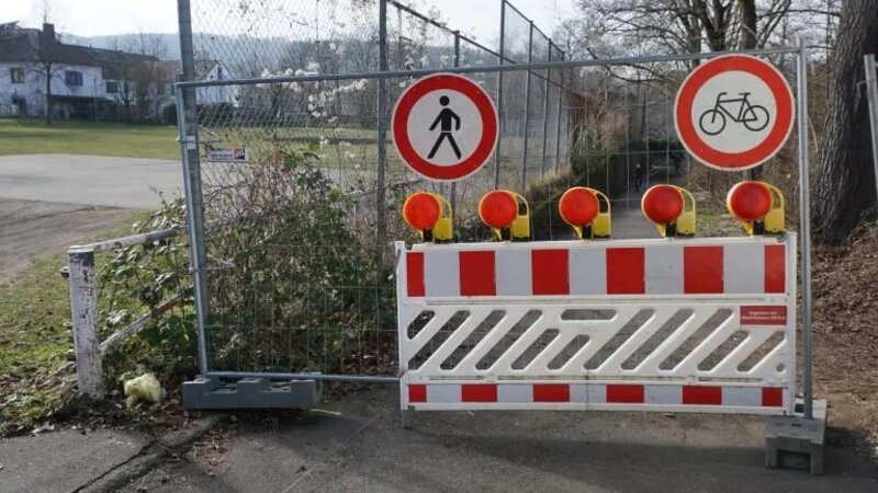 Der Wiesenweg in Horchheim bleibtgesperrt.