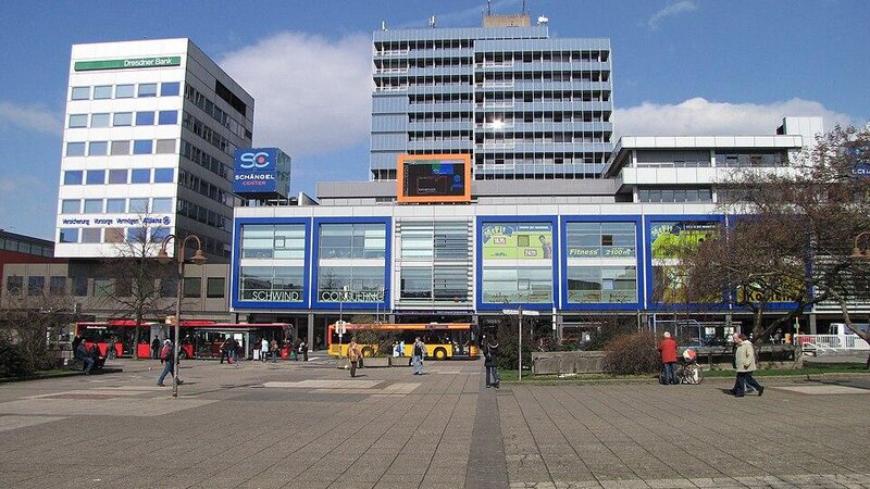 Der Zentralplatz in Koblenz.