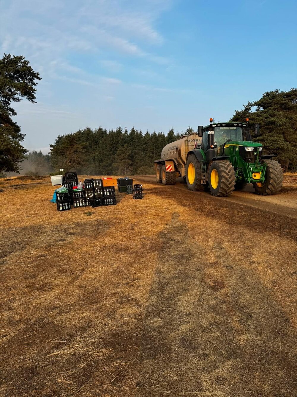Waldbrand in der Vordereifel