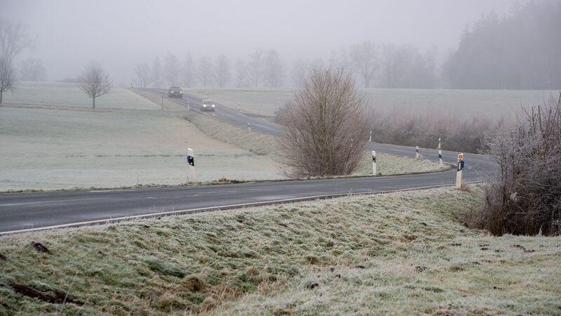 Für das Wochenende muß man sich auf Nebel und Glätte einrichten.