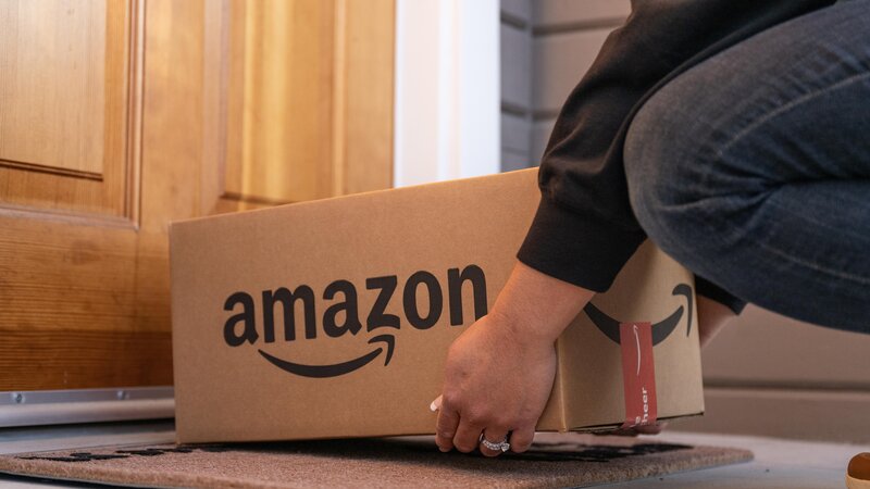 Ein Amazon-Paket (Symbolbild)