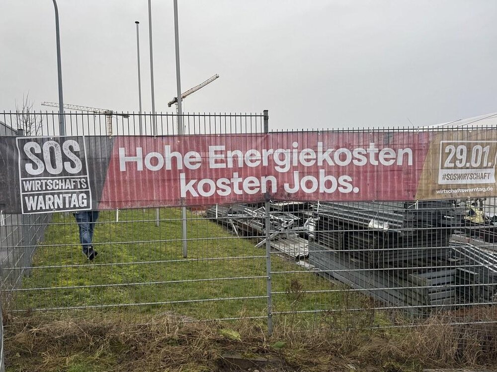 Wirtschaftswarntag - Banner