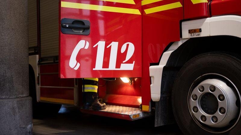 Feuerwehrleute löschten rasch den Brand.