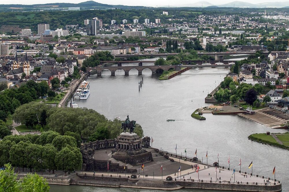 Blick auf Koblenz (Symbolbild)