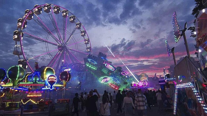 Das größte Volksfest am Mittelrhein: Die Heddesdorfer Pfingstkirmes.