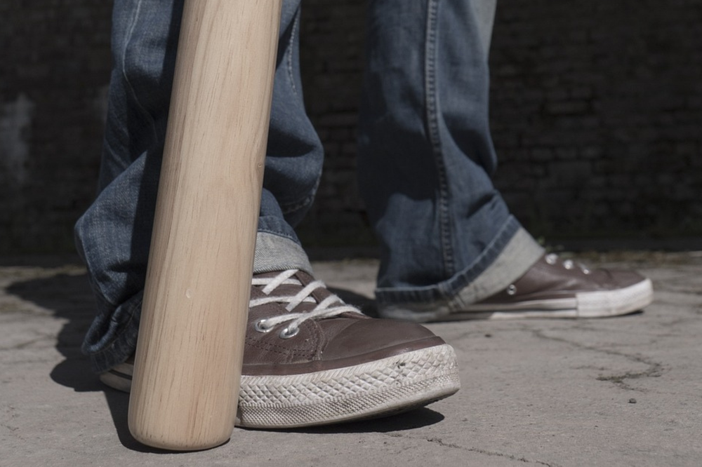 Baseballschläger (Symbolbild)