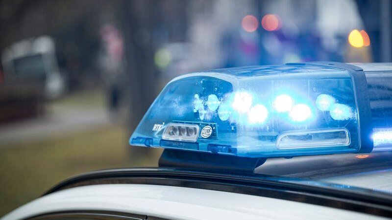 Die Polizei begleitete die Kundgebung bis zum Schluss. (Symbolbild)