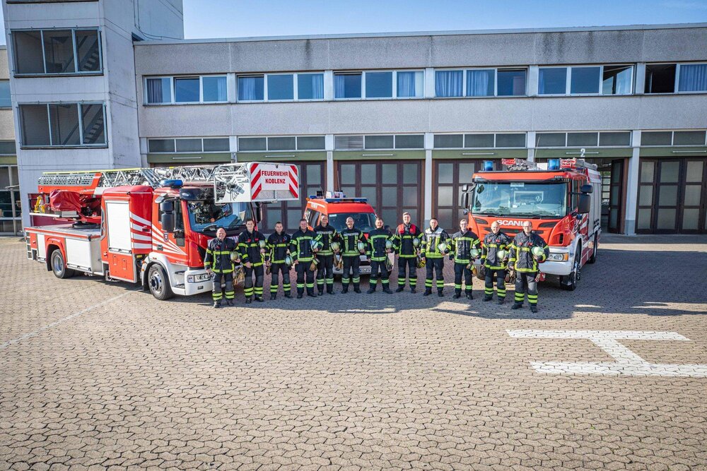 Die Feuerwache 1 in der Schlachthofstraße in Koblenz. Die Feuerwache 1 in der Schlachthofstraße in Koblenz.