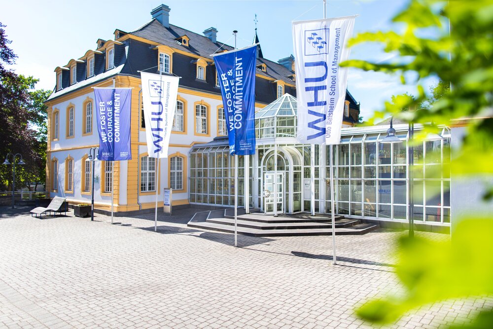 Die WHU - Otto Beisheim School of Management in Vallendar.