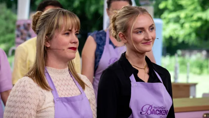Koblenzerin Charlotte bei "Das Große Backen" (rechts).