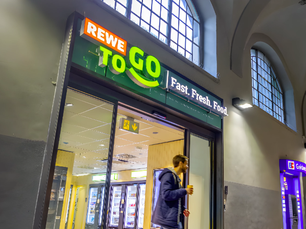 REWE To Go-Shop, Koblenz Hauptbahnhof