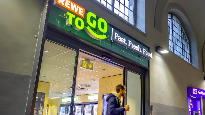 REWE To Go-Shop, Koblenz Hauptbahnhof