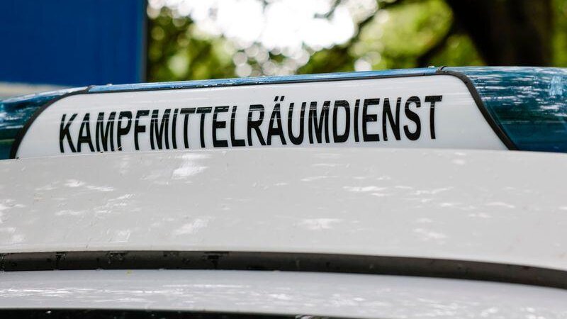 Der Kampfmittelräumdienst ist laut Stadt im Einsatz. (Symbolbild)