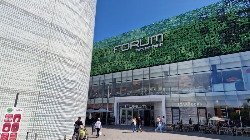 Das Forum Mittelrhein in Koblenz.