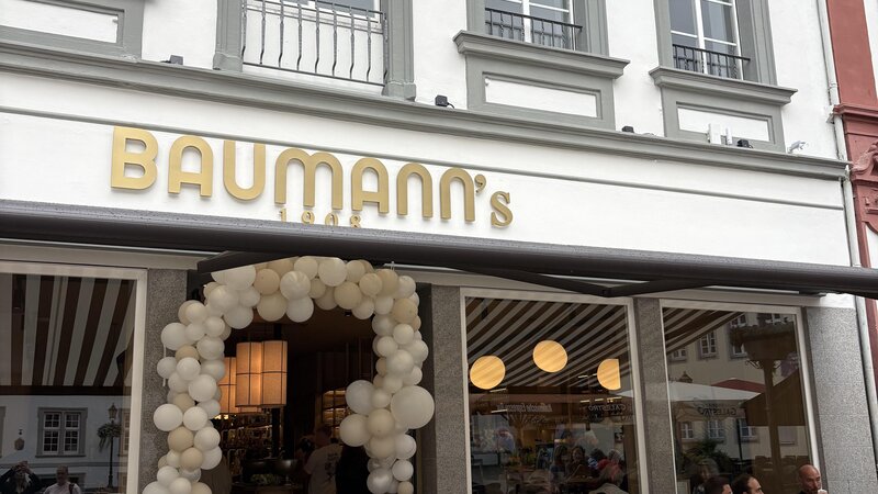 Konditorei Baumann hat am 8. Oktober seinen zweiten Standort in der Koblenzer Altstadt eröffnet.