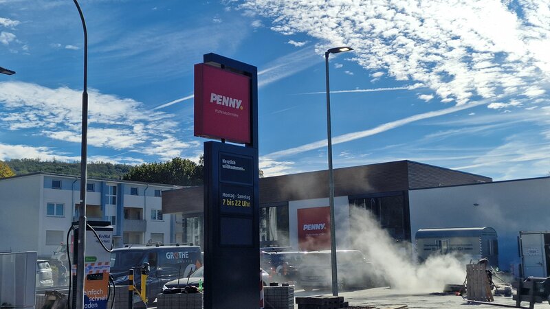 Der Penny-Markt in Koblenz-Pfaffendorfer Höhe eröffnet im Oktober.