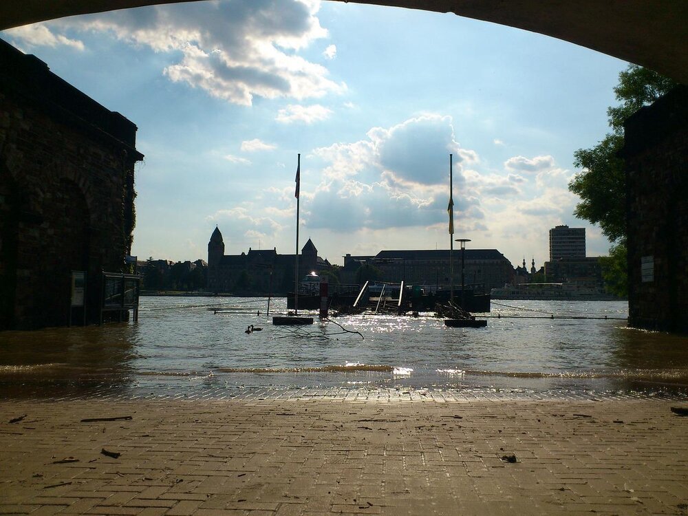 Hochwasser, Koblenz