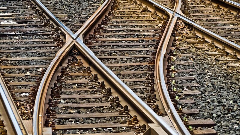 Bahngleise (Symbolbild)
