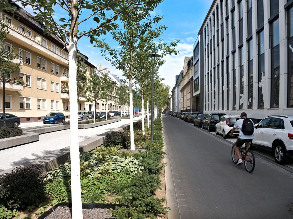 Der Umbau der Südallee ist eines der Projekte, die der langfristigen Verbesserung des Radverkehrs in Koblenz dienen sollen.