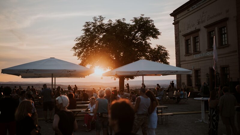 Das Horizonte Festival auf der Festung Ehrenbreitstein.