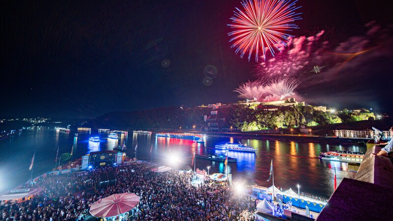 Koblenzer Sommerfest und Rhein in Flammen 2024