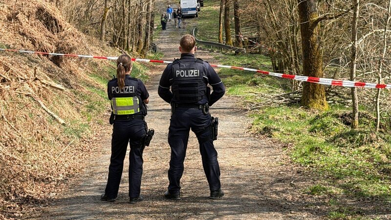 Ein menschlicher Kopf wurde bei einer Müllsammelaktion in einem Waldstück in Wenden im Kreis Olpe gefunden.