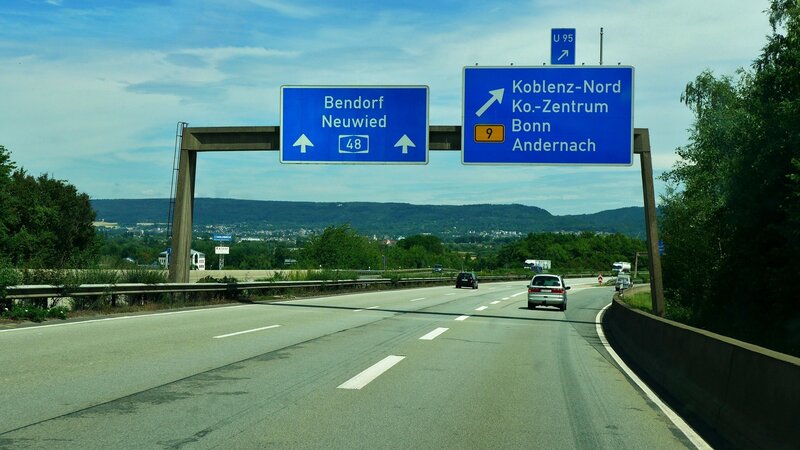 Autobahn 48 Anschlussstelle Koblenz-Nord (Symbolbild)