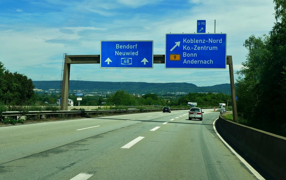 Autobahn 48 Anschlussstelle Koblenz-Nord (Symbolbild)