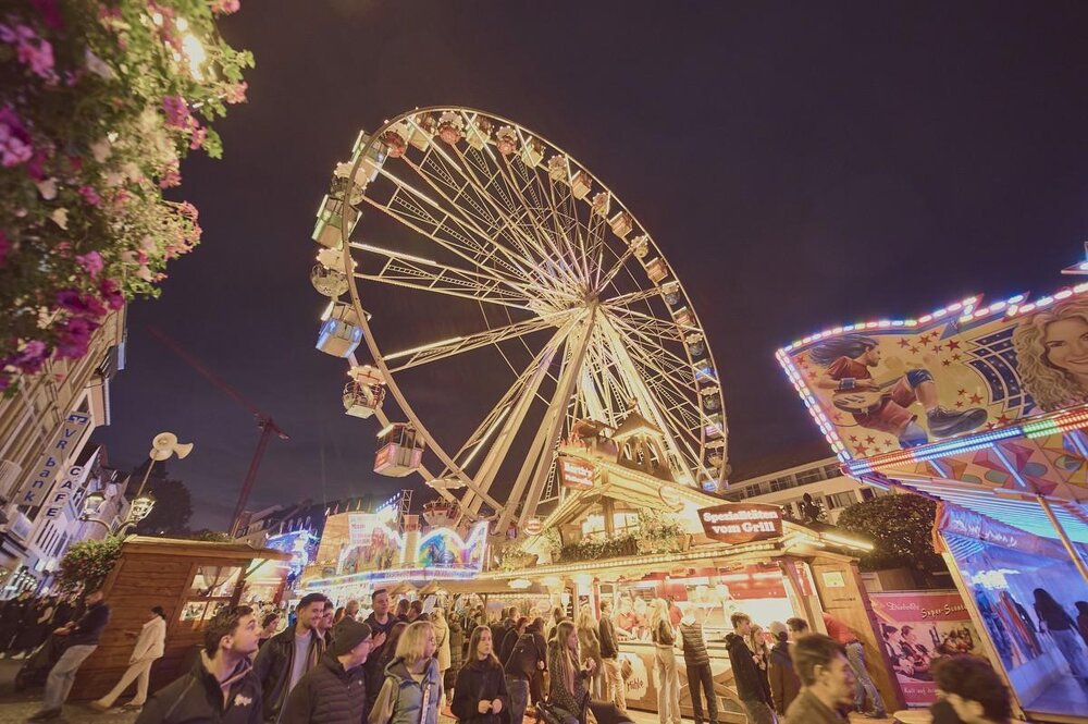 Der Lukasmarkt in Mayen 2025. Der Lukasmarkt in Mayen 2025.