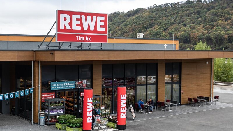 REWE Markt Tim Ax, Kamp Bornhofen, Außenansicht