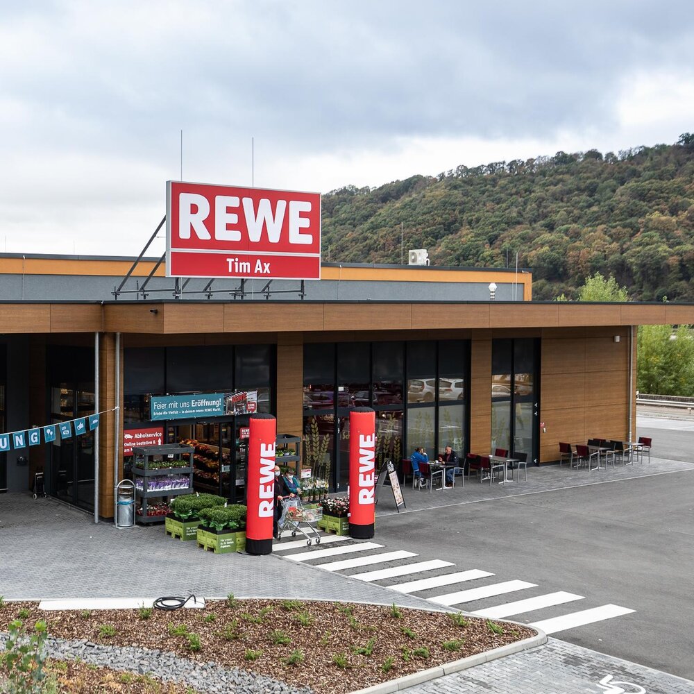 REWE Markt Tim Ax, Kamp Bornhofen, Außenansicht