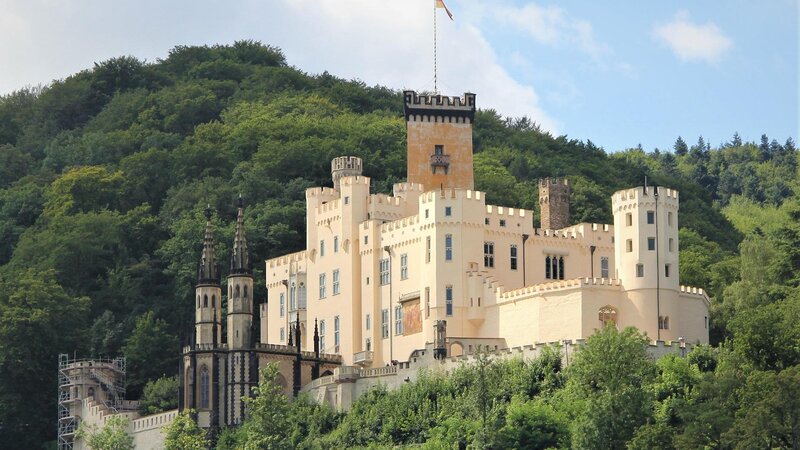 Schloss Stolzenfels bei Koblenz muss vorübergehend geschlossen werden