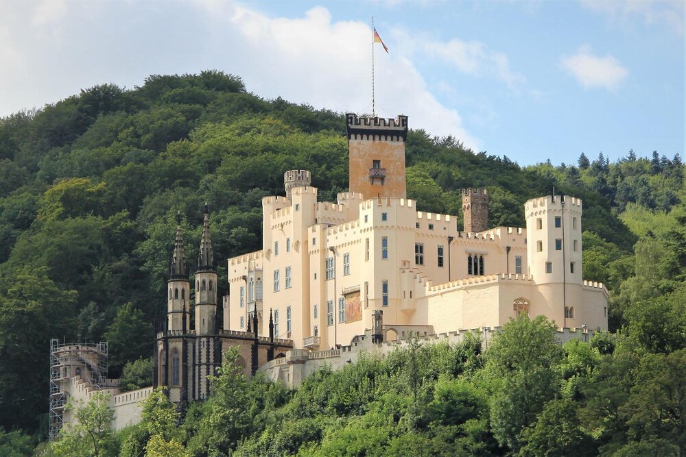 Schloss Stolzenfels bei Koblenz muss vorübergehend geschlossen werden Schloss Stolzenfels bei Koblenz muss vorübergehend geschlossen werden