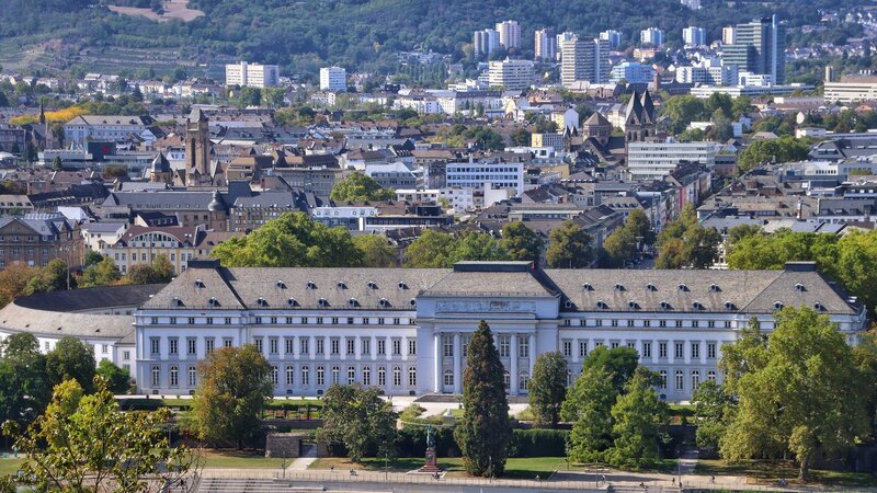Das Kurfürstliche Schloss Koblenz.