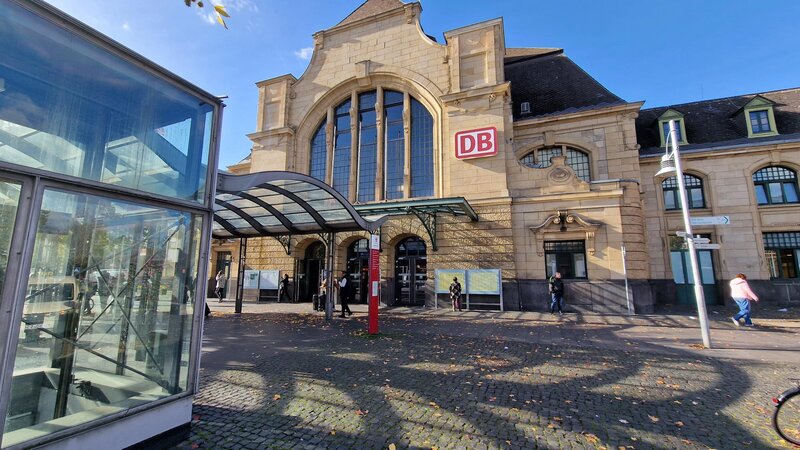 Der Koblenzer Hauptbahnhof.