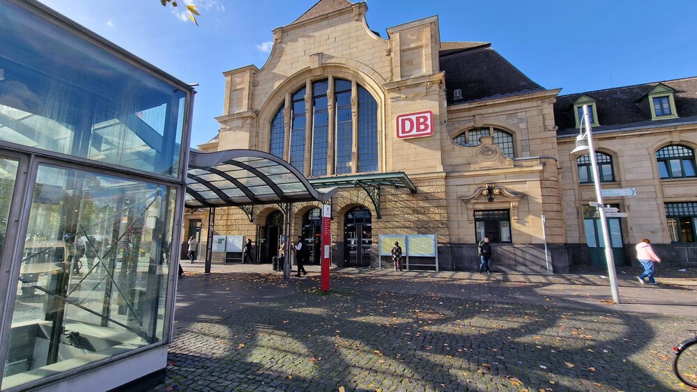 Der Koblenzer Hauptbahnhof.