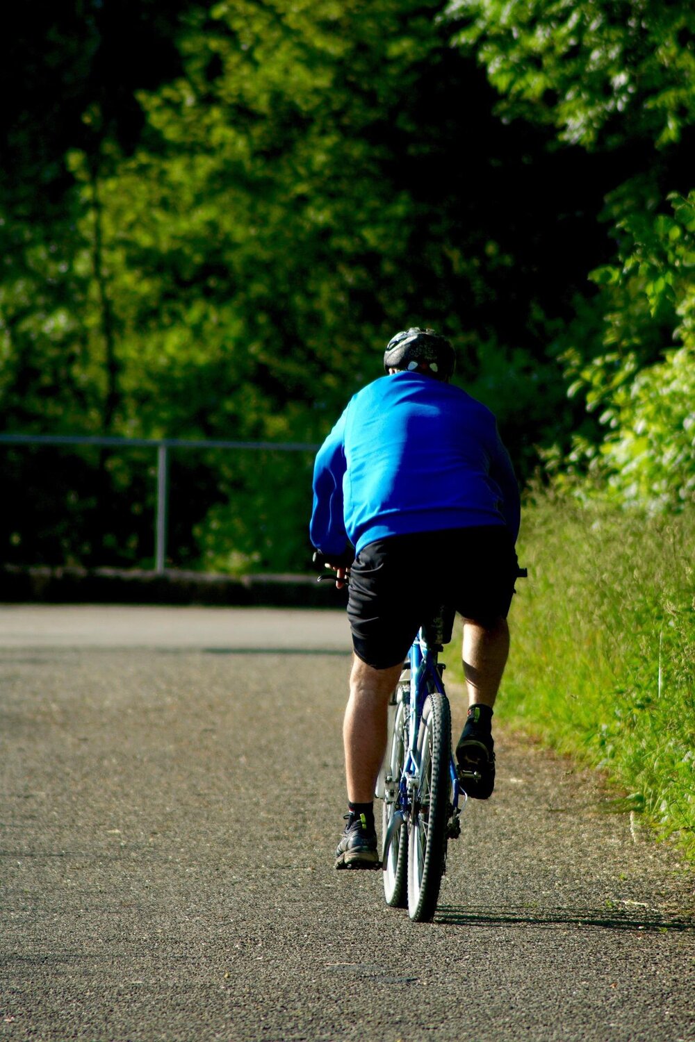 Ein Radfahrer (Symbolbild).