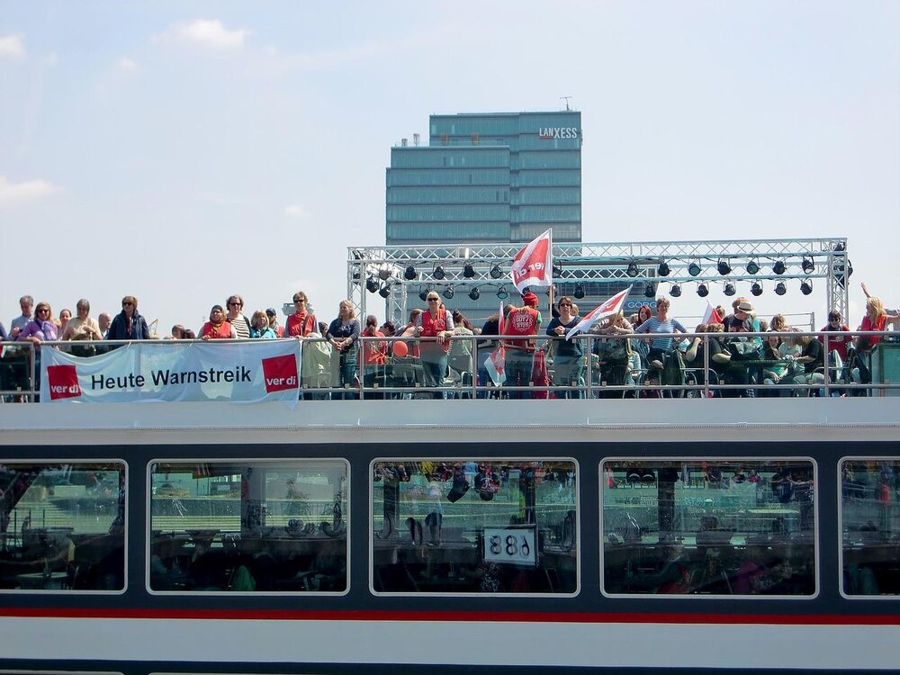 Warnstreik ver.di, Symbolbild Warnstreik ver.di, Symbolbild
