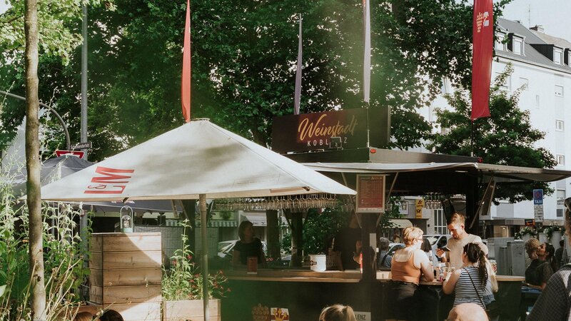 Die Vinothek on Tour in Koblenz.