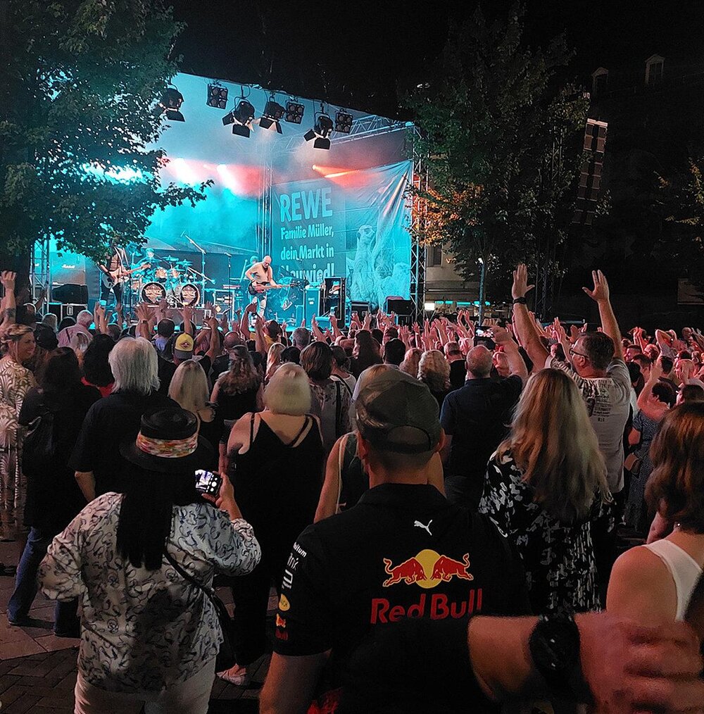 Das Deichstadtfest in Neuwied. Das Deichstadtfest in Neuwied.